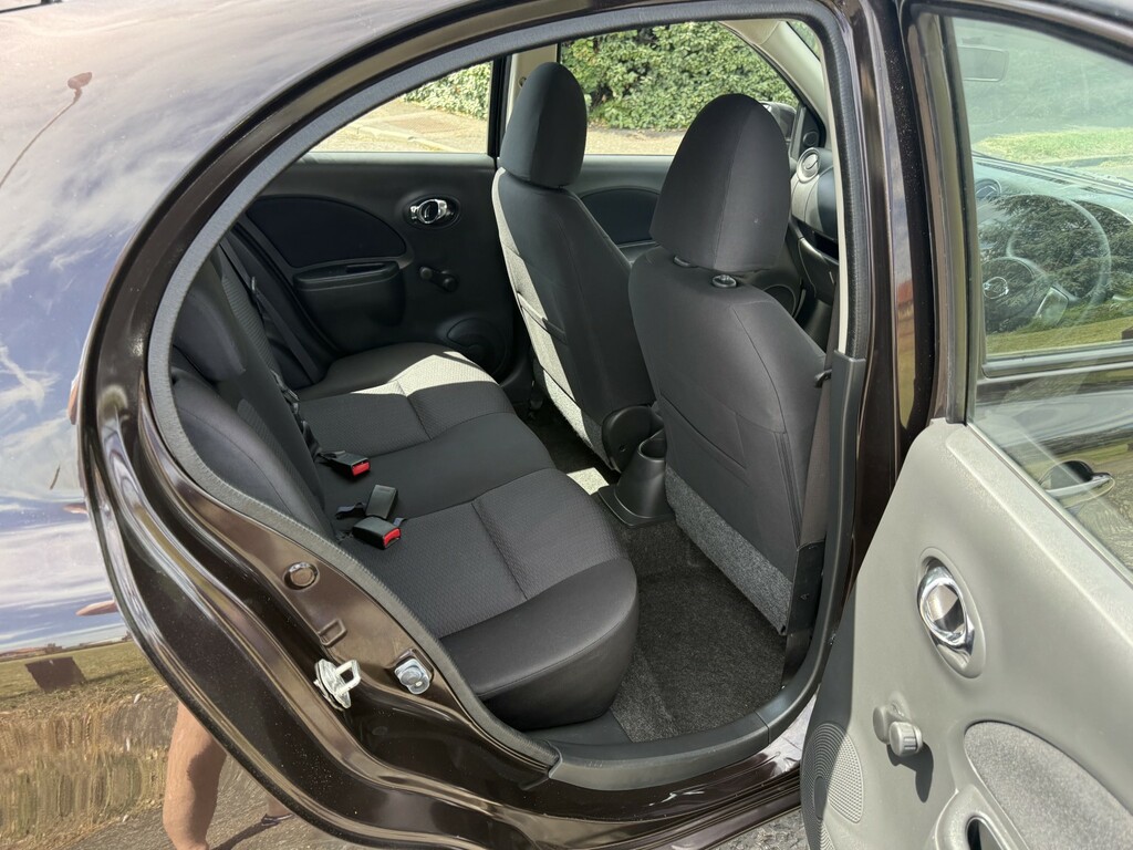 Nissan Micra 1.2 12V Visia Euro 5 Silver #8