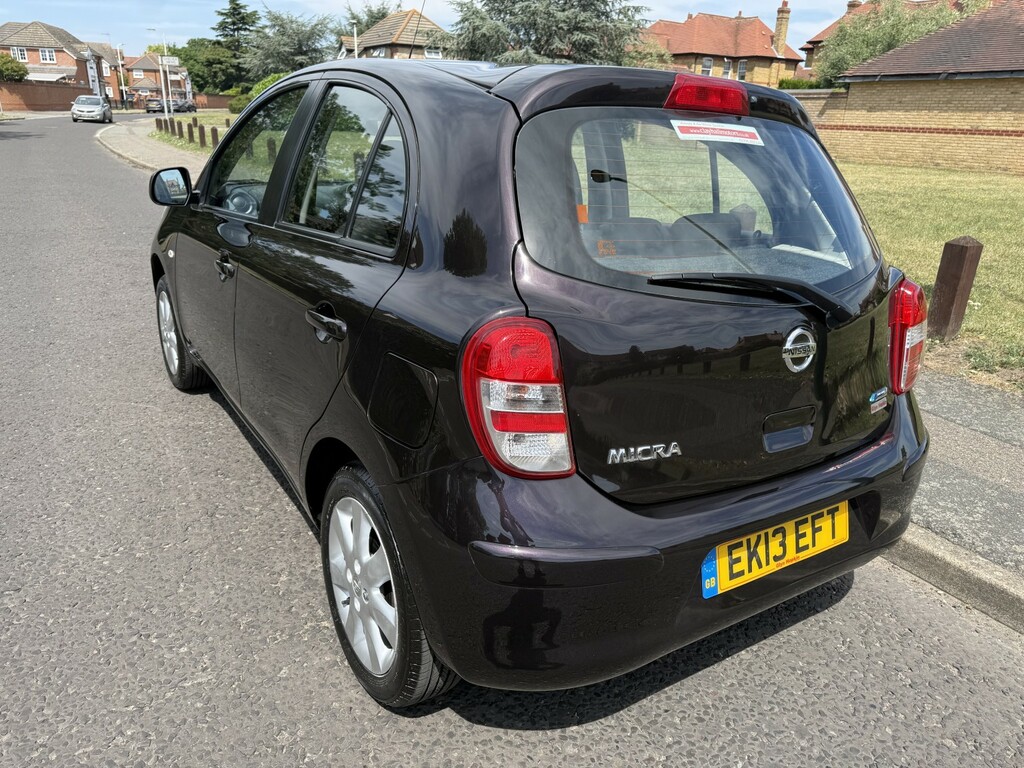 Nissan Micra 1.2 12V Acenta Black #6