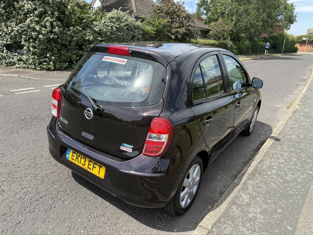 Nissan Micra 1.2 12V Acenta Black #4