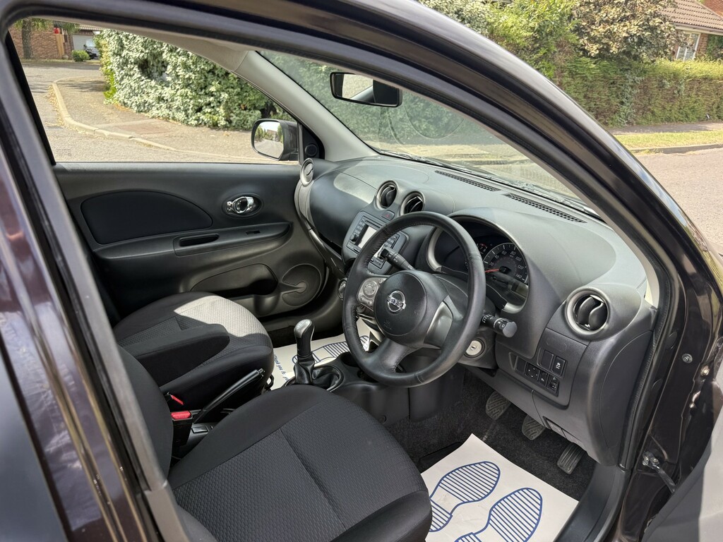 Nissan Micra 1.2 12V Visia Euro 5 Silver #7