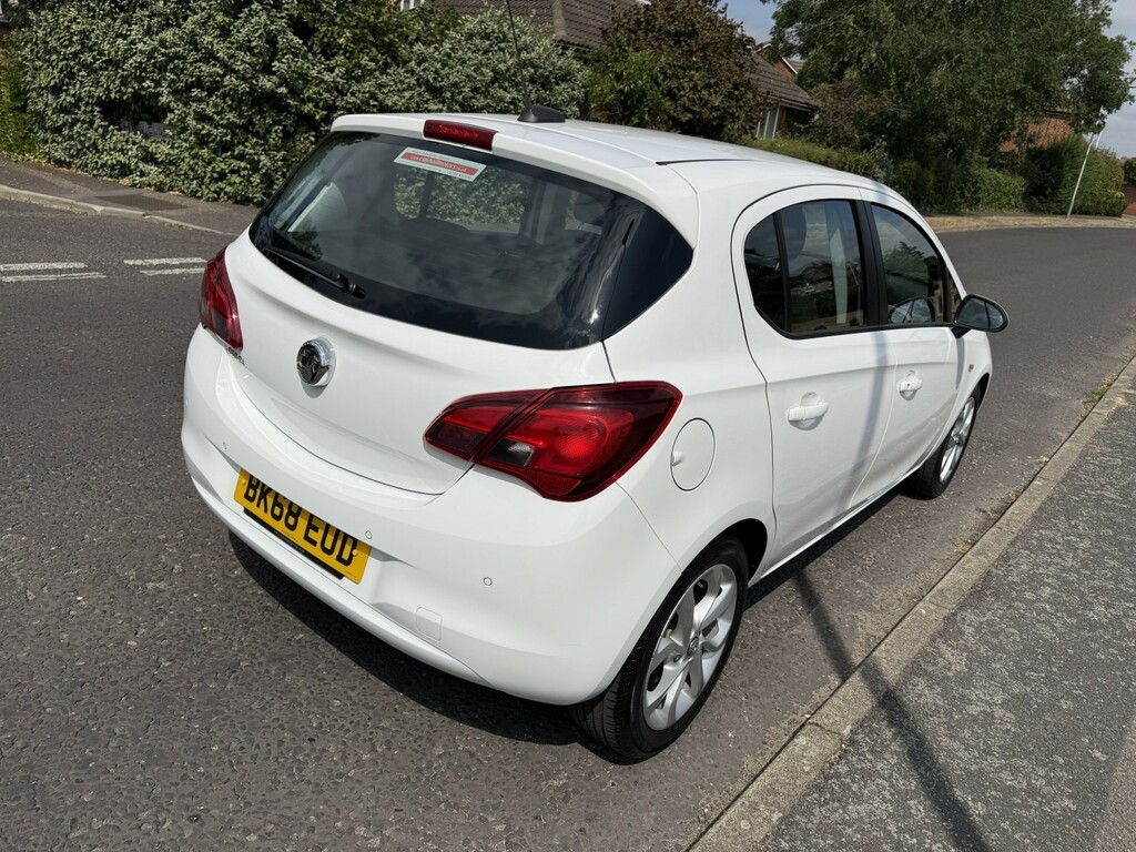 Vauxhall Corsa Hatchback 1.4 I Ecotec Energy 2018 BK68EUD White #3