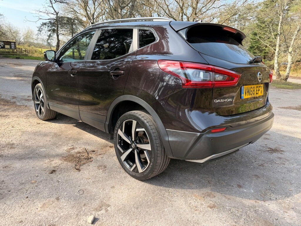 Nissan Qashqai 1.5 Dci Tekna Euro 6 Ss VN68EFT Black #4