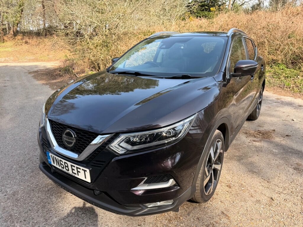 Nissan Qashqai 1.5 Dci Tekna Euro 6 Ss VN68EFT Black #3