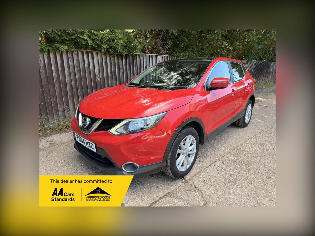 Nissan Qashqai 1.5 Dci Acenta Premium 2Wd Euro 5 Ss Red