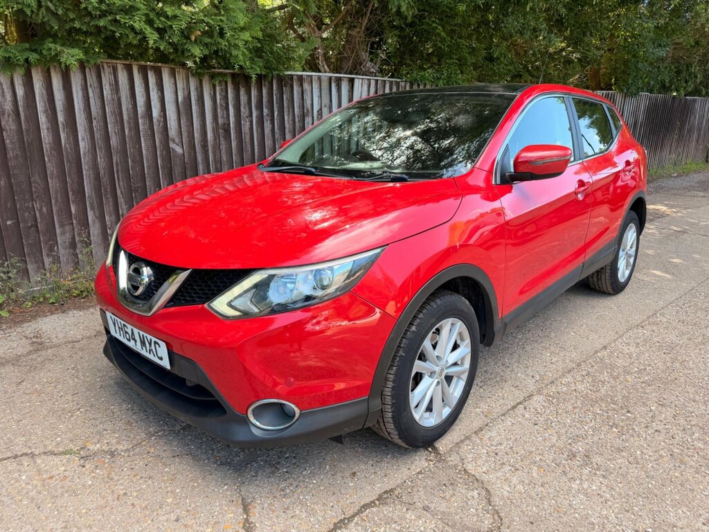 Nissan Qashqai 1.5 Dci Acenta Premium 2Wd Euro 5 Ss YH64MXC Red #4