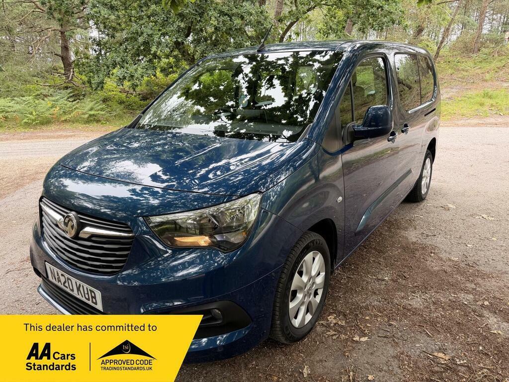 Vauxhall Combo Life 1.5 Turbo D Blueinjection Energy XL Mpv Euro 6 S Blue