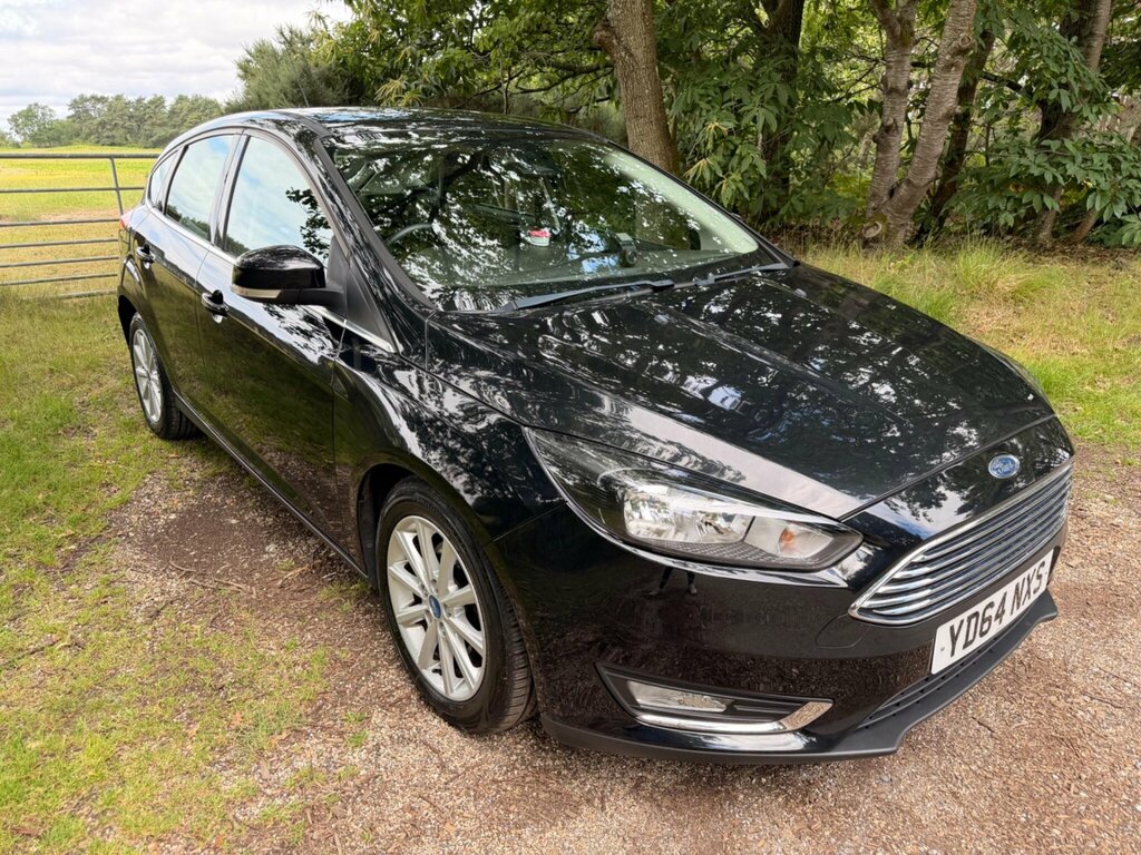 Ford Focus 1.6 Titanium Powershift Euro 6 YD64NXS Black #3
