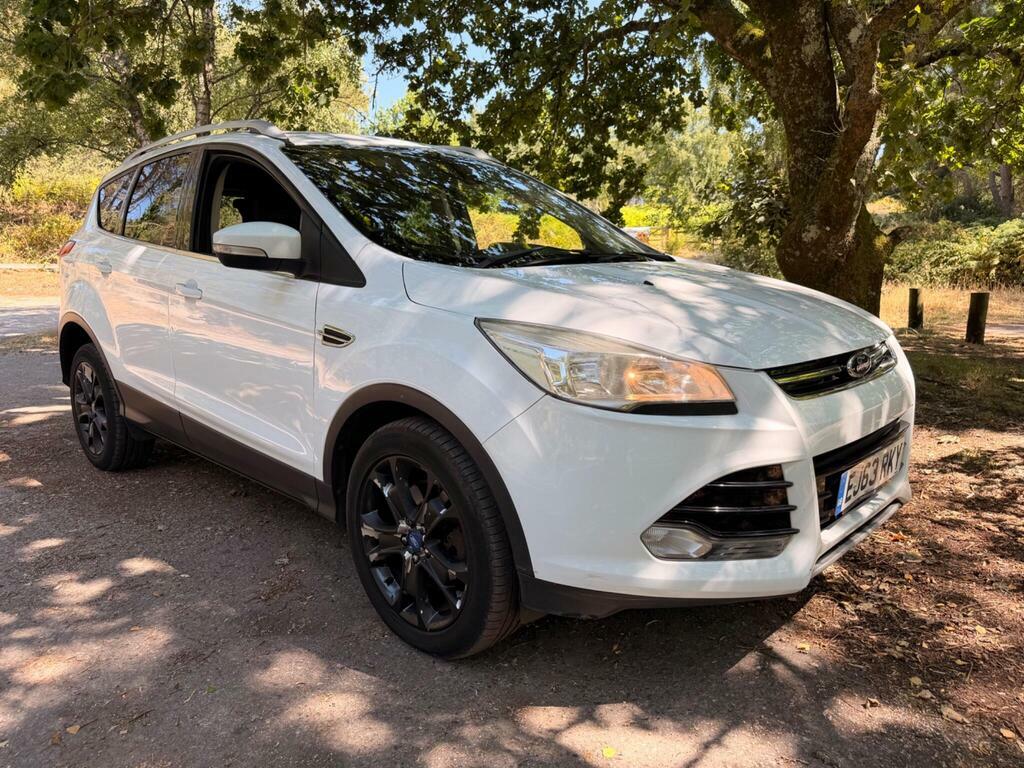 Ford Kuga 2.0 Tdci Titanium 2Wd Euro 5 White #3