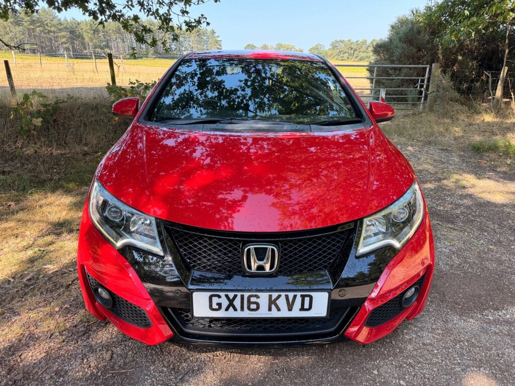 Honda Civic 1.8 I-vtec Sport Euro 6 GX16KVD Red #3