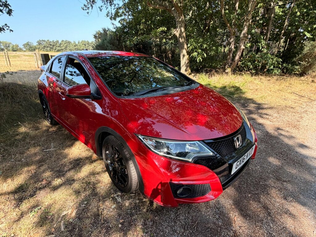 Honda Civic 1.8 I-vtec Sport Euro 6 GX16KVD Red
