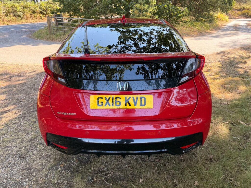 Honda Civic 1.8 I-vtec Sport Euro 6 GX16KVD Red #6