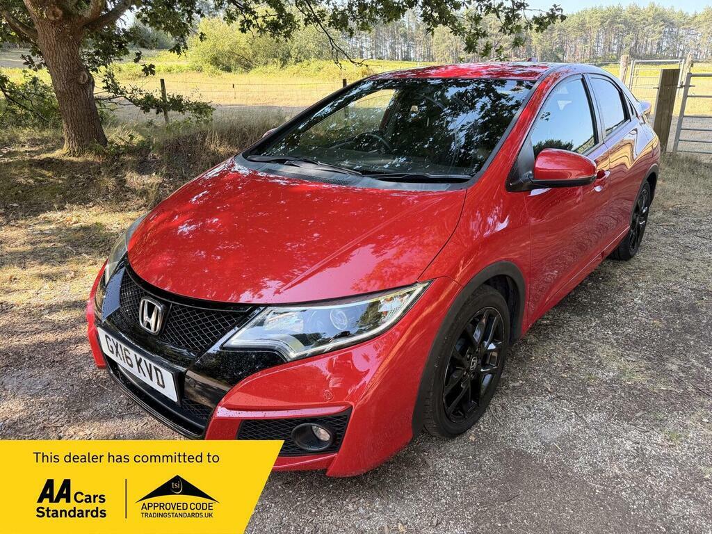 Honda Civic 1.8 I-vtec Sport Euro 6 Red