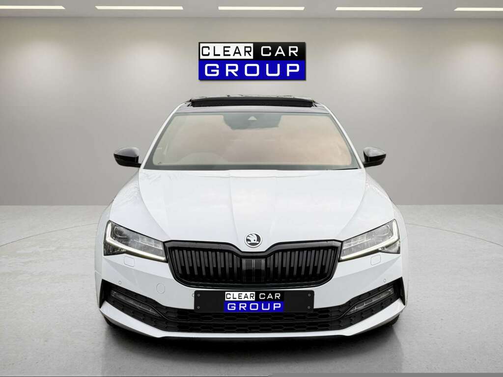 Skoda Superb 2.0 Sportline Tdi 4X4 4Wd White #2