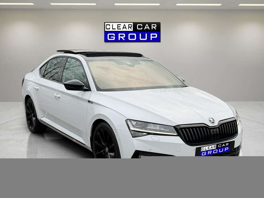 Skoda Superb 2.0 Sportline Tdi 4X4 4Wd White