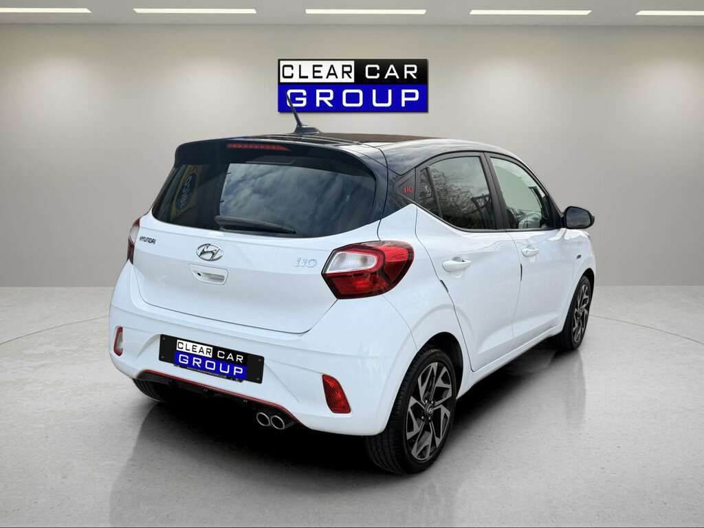 Hyundai I10 1.0 N Line Tgdi White #3