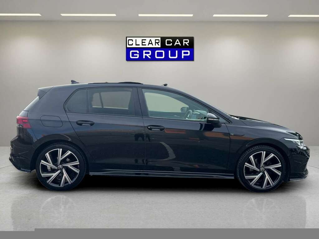Volkswagen Golf 1.5 Etsi Mhev R-line Hatchback Hybrid D KY22YTO Black #6