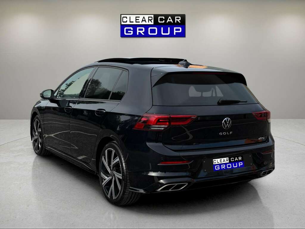 Volkswagen Golf 1.5 Etsi Mhev R-line Hatchback Hybrid D KY22YTO Black #4