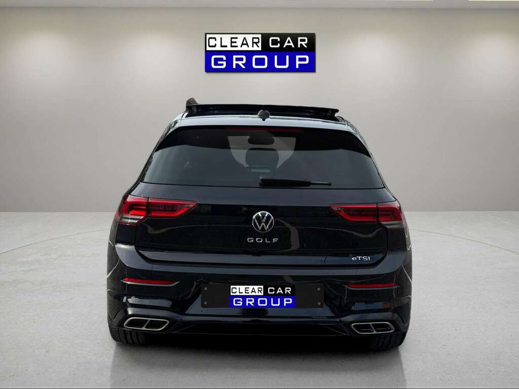 Volkswagen Golf 1.5 Etsi Mhev R-line Hatchback Hybrid D KY22YTO Black #2