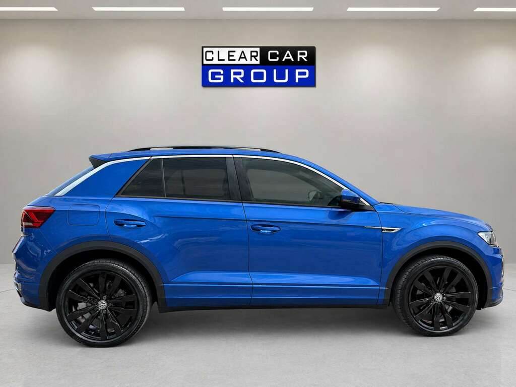 Volkswagen T-Roc 1.5 R-line Tsi Evo NA69ADZ Blue #2