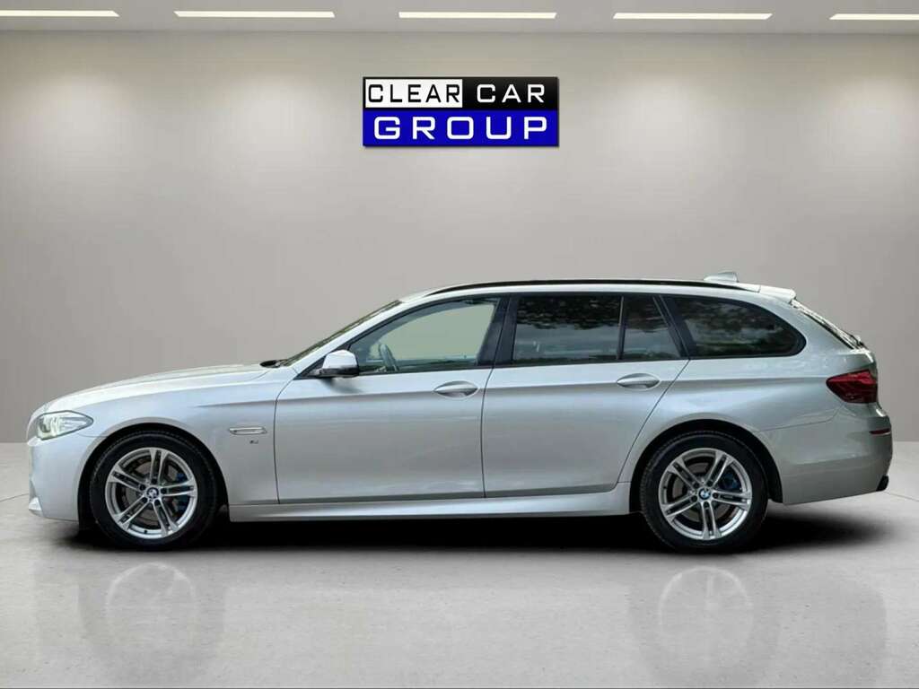 BMW 5 Series 2.0 520D M Sport Silver