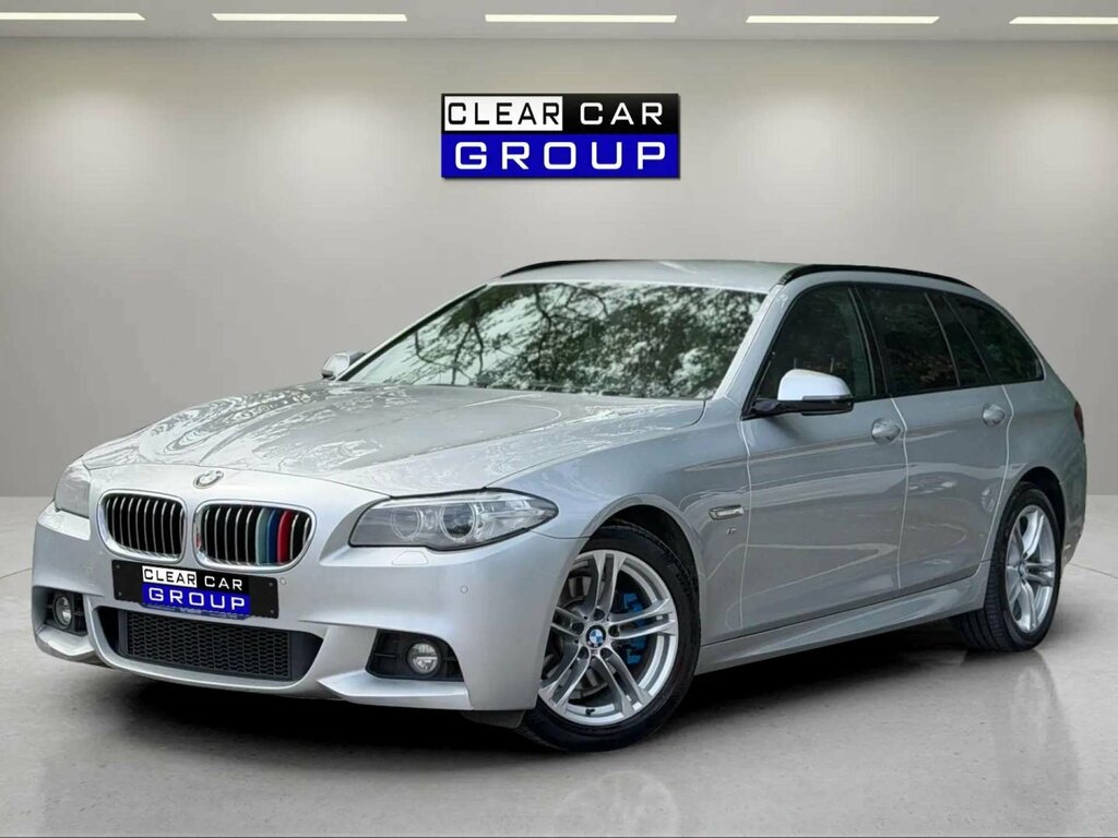 BMW 5 Series 2.0 520D M Sport Silver