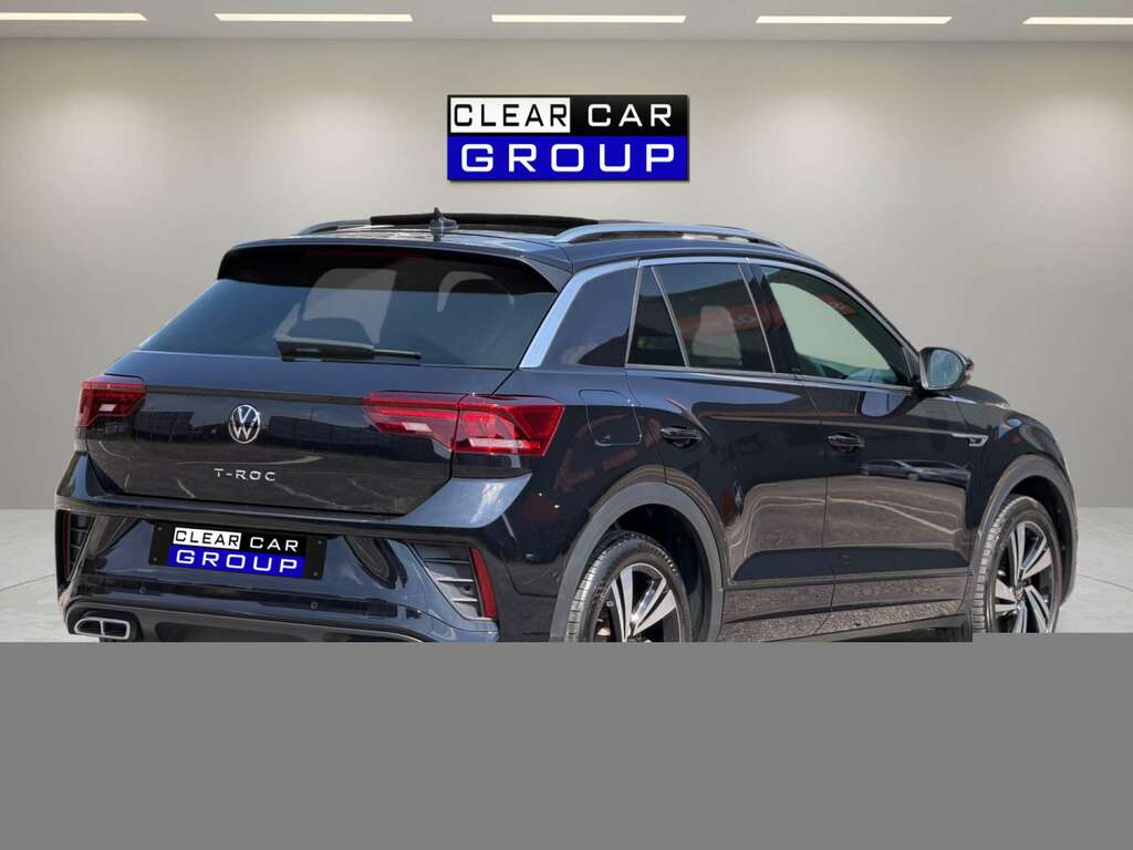 Volkswagen T-Roc 2.0 R-line Tdi Black #4