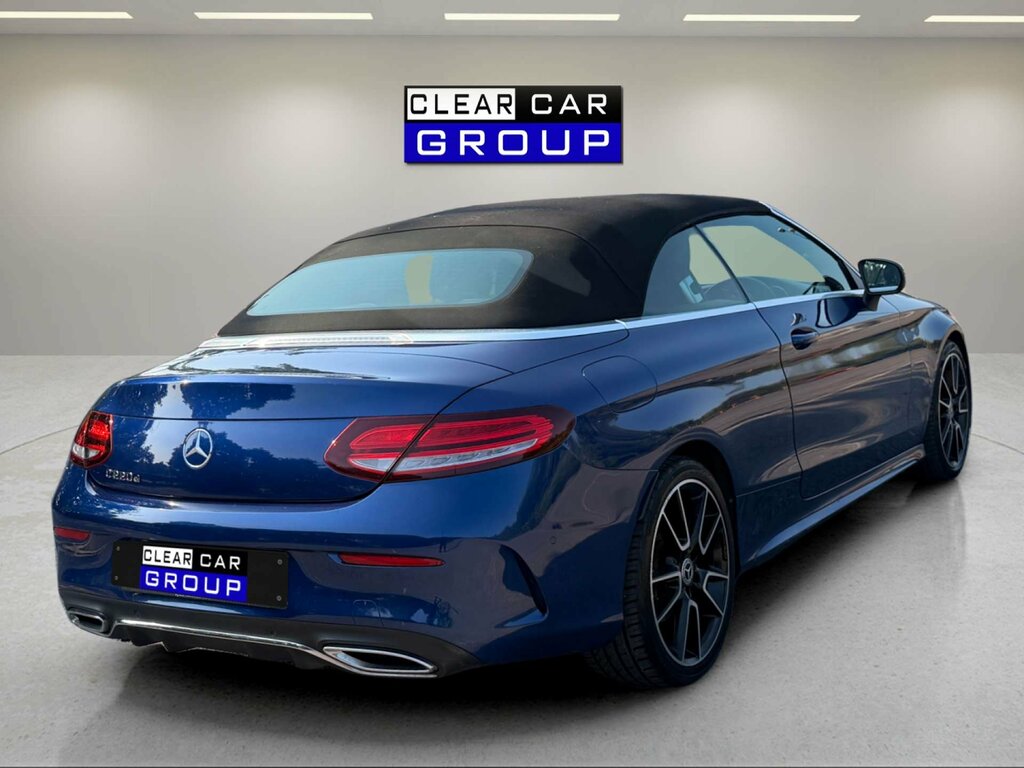 Mercedes-Benz C Class 2.0 C 220 Amg Line Premium D Blue #3
