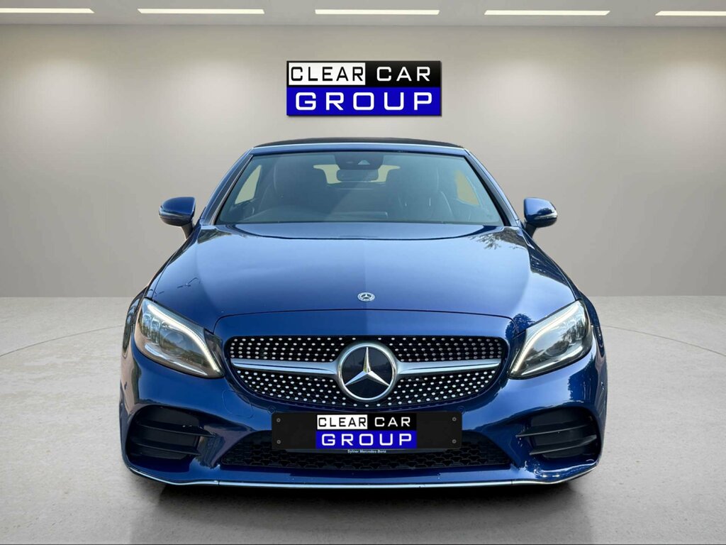 Mercedes-Benz C Class 2.0 C 220 Amg Line Premium D Blue #5
