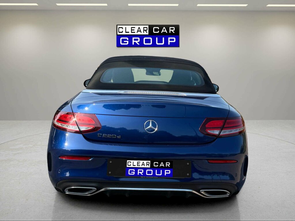 Mercedes-Benz C Class 2.0 C 220 Amg Line Premium D Blue #2