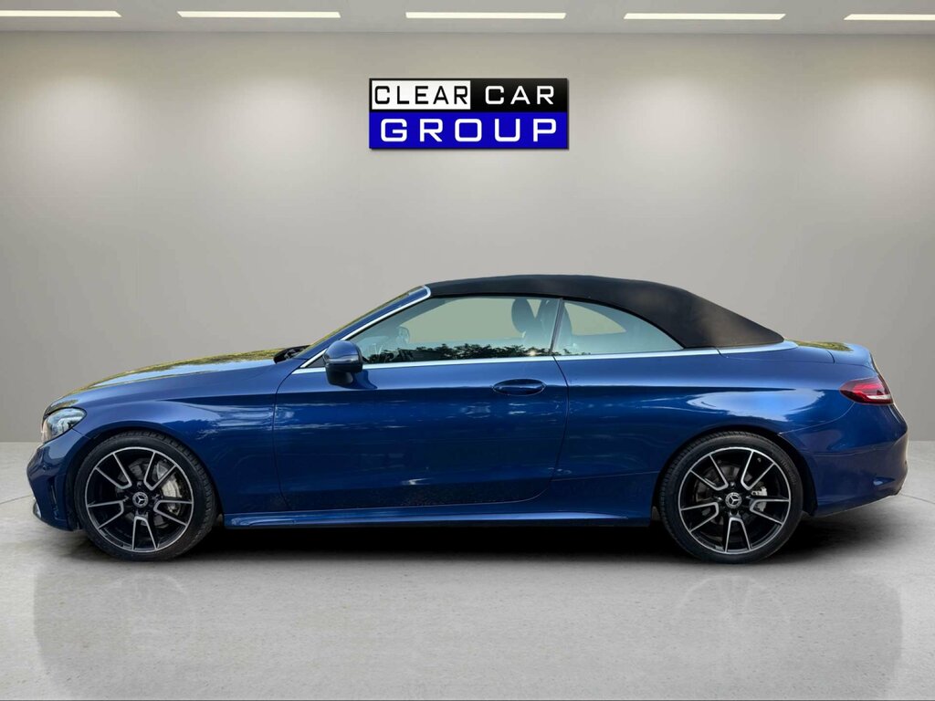 Mercedes-Benz C Class 2.0 C 220 Amg Line Premium D Blue #6
