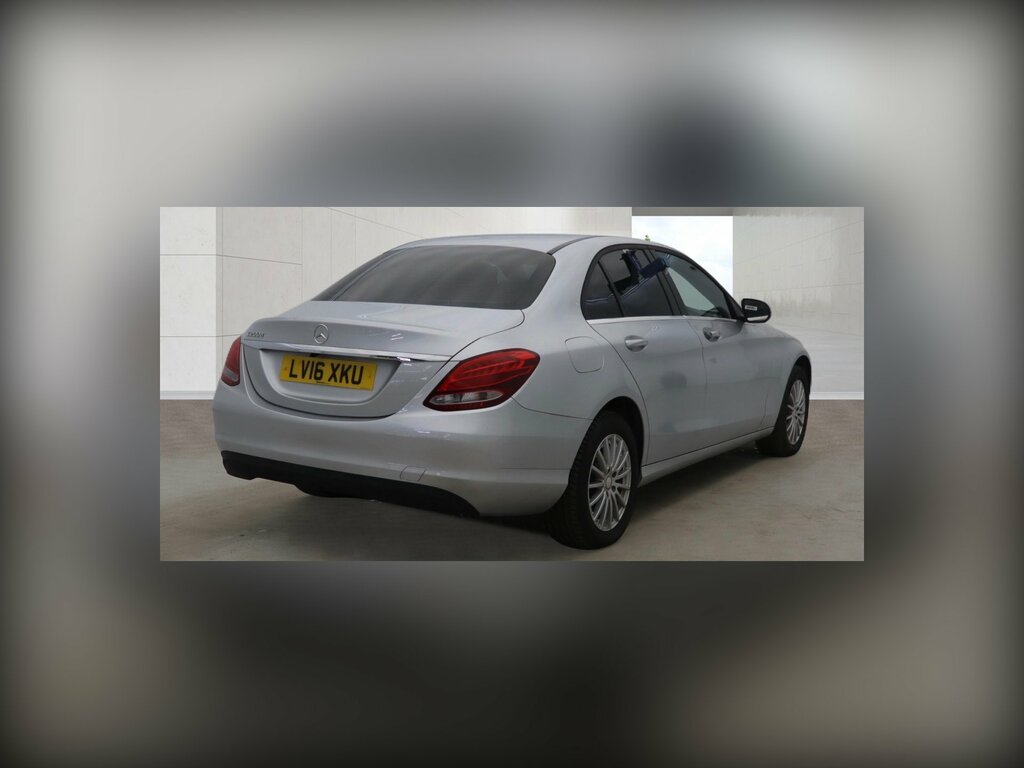 Mercedes-Benz C Class 1.6 C200d Se Saloon G-tronic Euro 6 S Silver #4