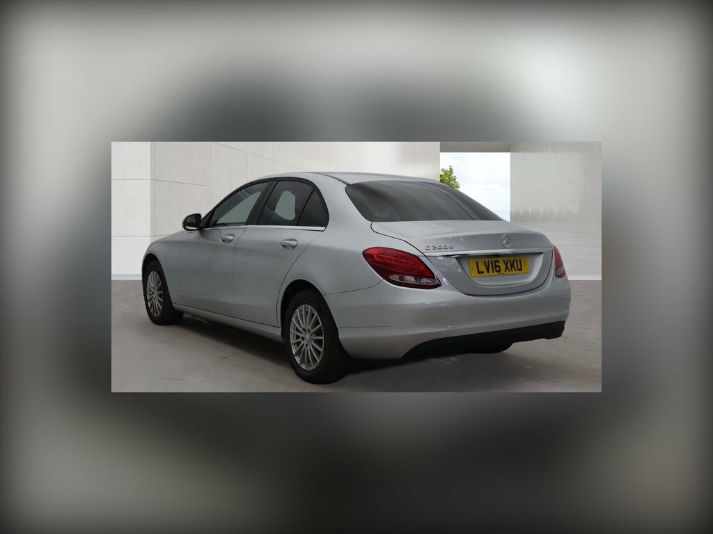 Mercedes-Benz C Class 1.6 C200d Se Saloon G-tronic Euro 6 S Silver #3