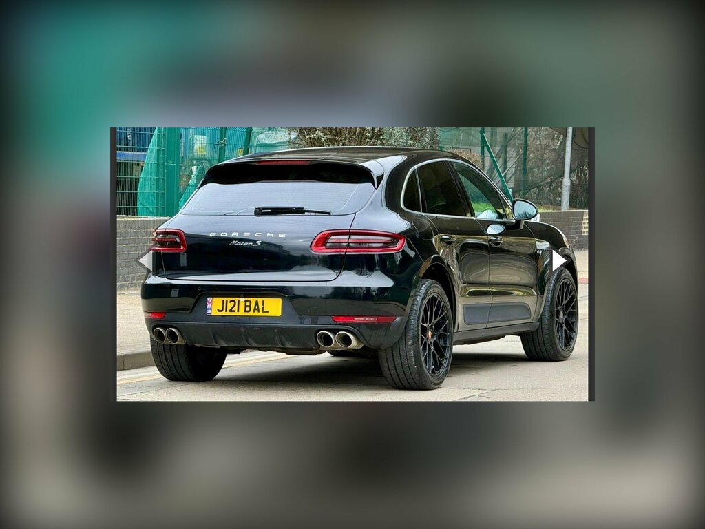 Porsche Macan 3.0 Td V6 S Suv Pdk 4Wd Euro 6 Ss 2 Black #3