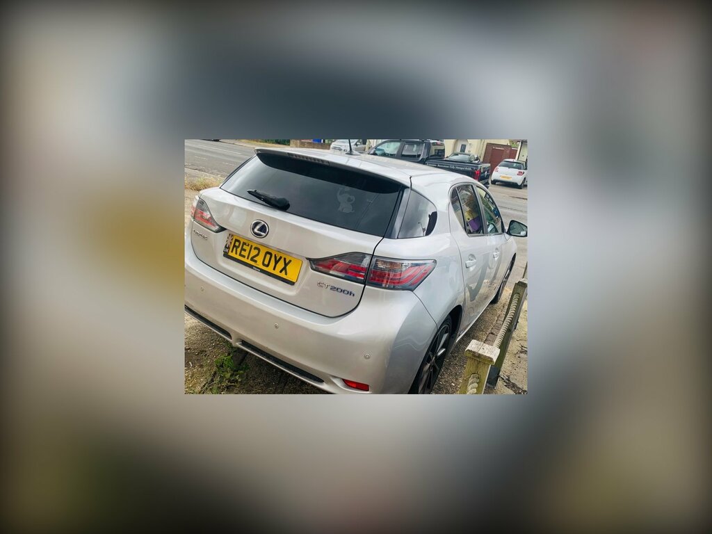Lexus CT 1.8 200H Se-l Hatchback Hybrid Cvt Euro Silver