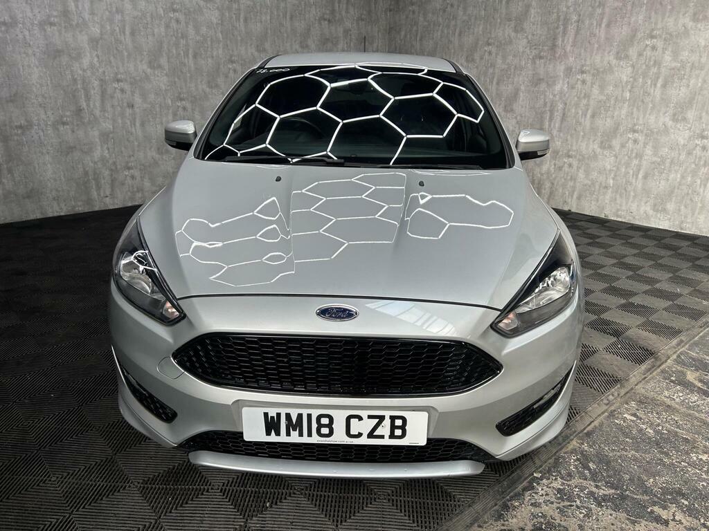 Ford Focus 1.0T Ecoboost St-line X Euro 6 S S Silver #3