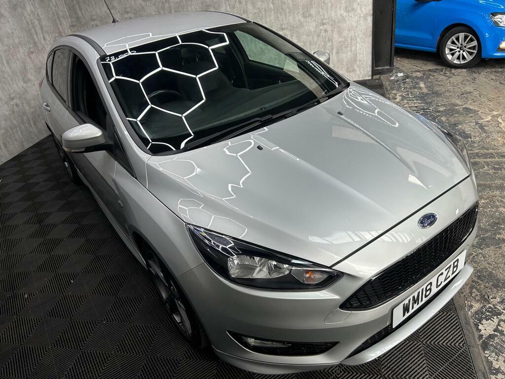 Ford Focus 1.0T Ecoboost St-line X Euro 6 S S Silver #6