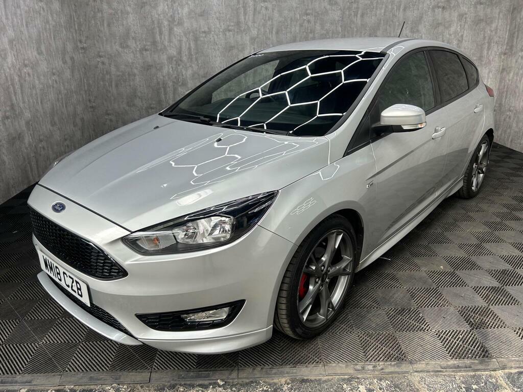 Ford Focus 1.0T Ecoboost St-line X Euro 6 S S Silver