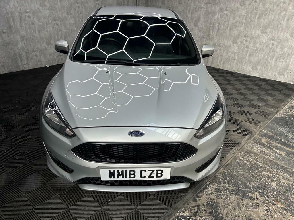 Ford Focus 1.0T Ecoboost St-line X Euro 6 S S Silver #4