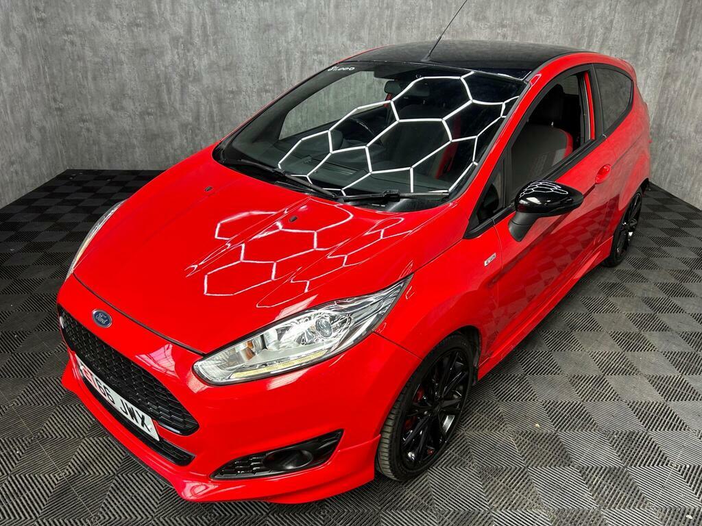 Ford Fiesta 1.0T Ecoboost St-line Euro 6 S S Red #2
