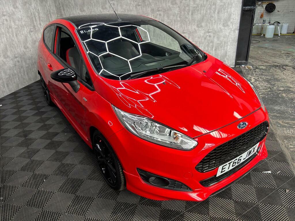 Ford Fiesta 1.0T Ecoboost St-line Euro 6 S S Red #5