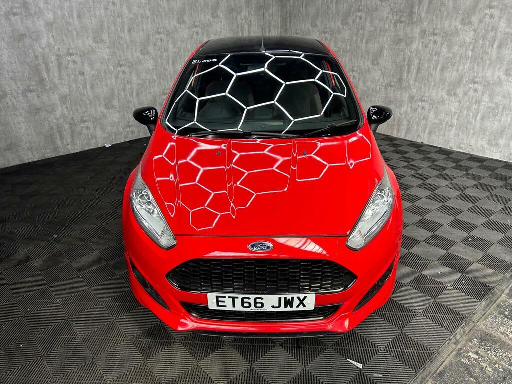 Ford Fiesta 1.0T Ecoboost St-line Euro 6 S S Red #4
