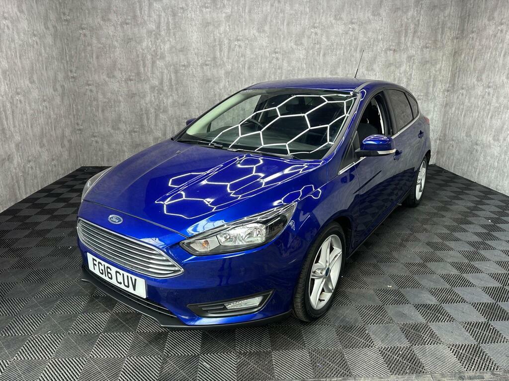 Ford Focus 1.0T Ecoboost Zetec Euro 6 S S Blue