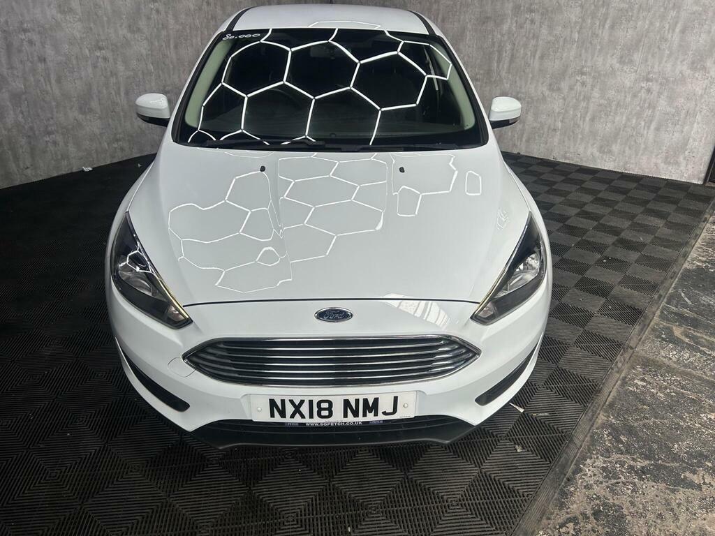 Ford Focus 1.0T Ecoboost Zetec Edition Euro 6 S S NX18NMJ White #4