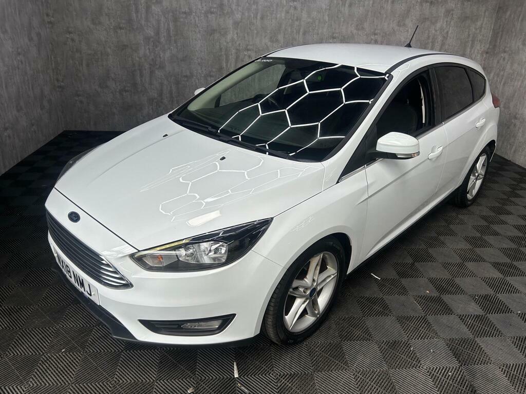 Ford Focus 1.0T Ecoboost Zetec Edition Euro 6 S S NX18NMJ White #2
