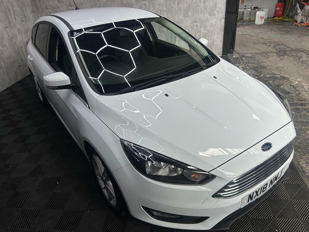 Ford Focus 1.0T Ecoboost Zetec Edition Euro 6 S S NX18NMJ White #5