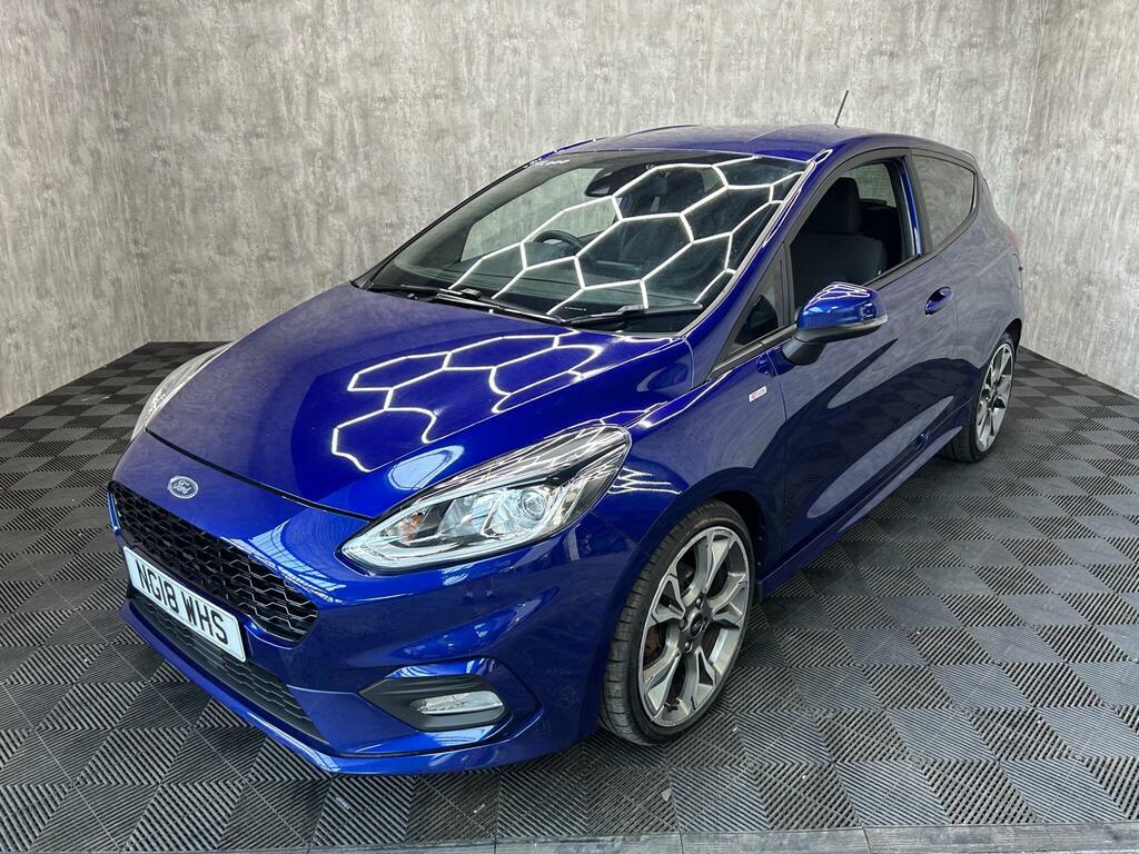 Ford Fiesta 1.0T Ecoboost St-line Euro 6 S S Blue