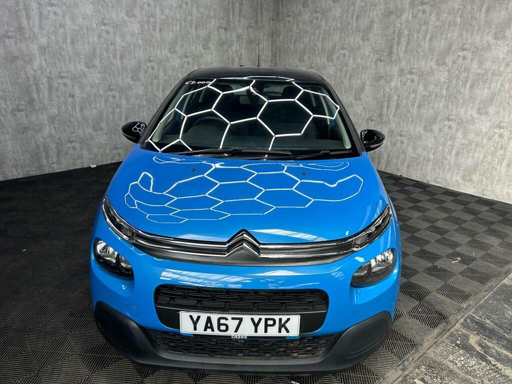 Citroen C3 1.2 Puretech Feel Euro 6 YA67YPK Blue #4