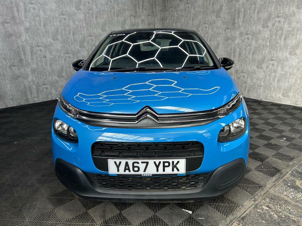 Citroen C3 1.2 Puretech Feel Euro 6 YA67YPK Blue #3