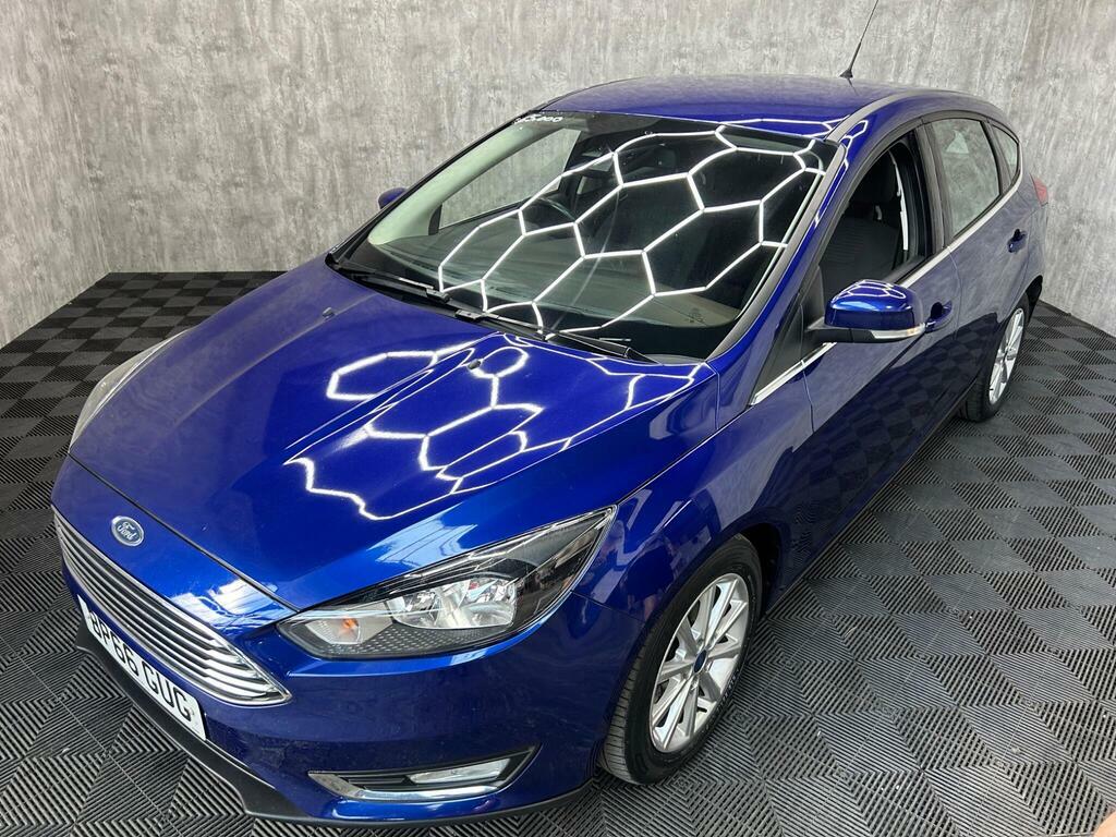 Ford Focus 1.0T Ecoboost Titanium Euro 6 S S BP66GUG Blue #2