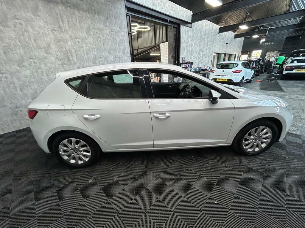 Seat Leon 1.6 Tdi Ecomotive Cr Se Euro 5 S S White #5
